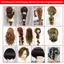 HFSHY Cosmetology Mannequin Head with 24 Inch Hairdresser Training Practice Bện Nhuộm Salon Sử dụng VN