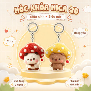 Móc khoá Cặp đôi Dudu và Bubi siêu đáng yêu