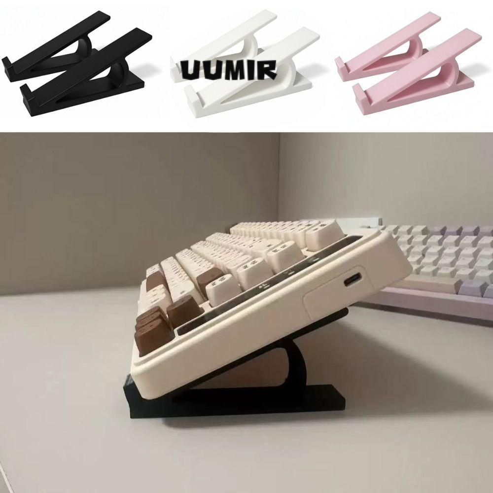UUMIR 1 Cặp Bàn Phím Nâng Chân Đế, Phụ Kiện Di Động Bàn Phím Máy Tính Nâng, Giá Đỡ Màn Hình Góc Bàn Phím Bằng Nhựa