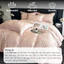 Bộ vỏ chăn ga tencel Jacquard cao cấp với sợi dệt vân chìm cực sang và tinh xảo - MemMinbedding Luxury