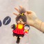 PS1 Monchhichi x Chibi Maruko-chan Plushie Hợp tác Đồ chơi hợp thời trang Vinyl Hộp mù sang trọng Túi búp bê Charm SP1