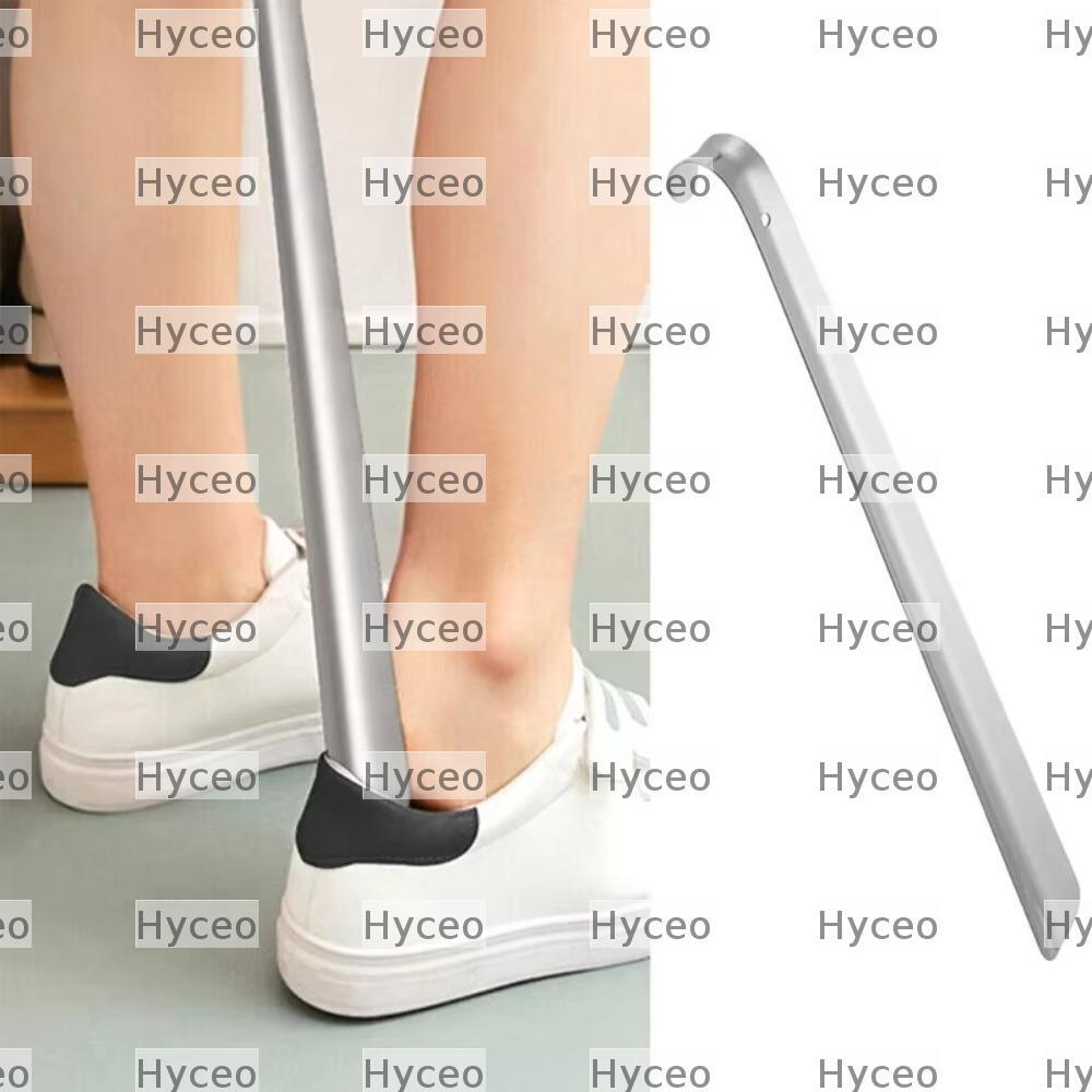 Dụng cụ tháo giày HYCEO, Bạc 30 42 52cm Sừng giày, Dụng cụ kéo giày trượt cực dài bằng thép không gỉ Dụng cụ nâng sừng giày hỗ trợ cho nam nữ