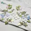 Springevenstar Thanh Lịch Hoa Thêu Miếng Dán 1 Cái Sắt Trên DIY May Phụ Kiện Cho Túi Quần Áo Trang Trí Thủ Công Springevenstar