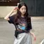 Áo thun ngắn tay in hình cô gái nóng bỏng mùa hè dành cho nữ