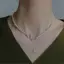 AN.MART Mùa Hè Đôi Kim Cương Giả Bướm Nelace Thời Trang Trắng Giả Ngọc Trai Choker Nelace Cho Nữ Bé Gái Tiệc Cưới Trang Sức VN