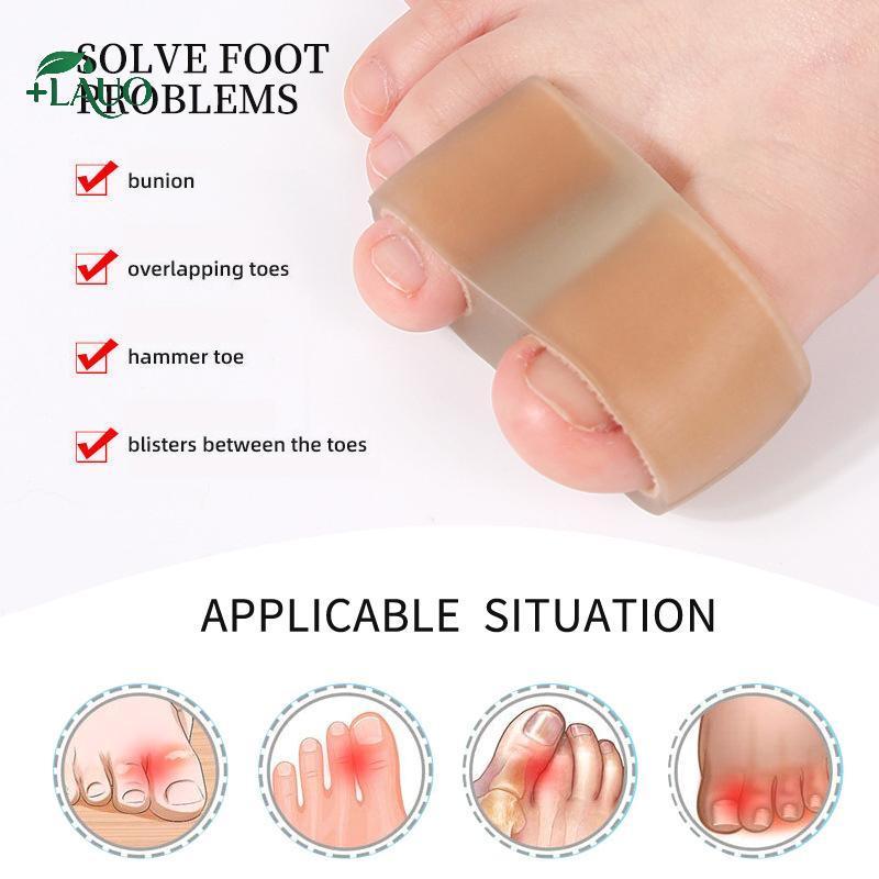 Springevenstar 1 Cái / 1 Cặp Dụng Cụ Xay Ngón Chân Silicon Bunion Hallux Valgus Corrector Ngón Tay Cái Chỉnh Ngón Tay Cái Dụng Cụ Chăm Sóc Bàn Chân Springevenstar