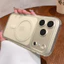 Ốp điện thoại từ tính mờ cho iPhone 17 Pro Max 13 14 15 16 pro max Bao gồm tất cả bảo vệ ống kính máy ảnh vỏ mềm Vỏ bảo vệ vỏ điện thoại