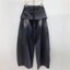 Retro Quần Lót Cao Cấp Ống Rộng Quần Jean Nữ 2026 Phong Cách Mới Đau Khổ Drape Scimitar Quần Wasteland Phong Cách Quần