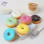 HFTOY 1 / 7 Chiếc Tủ Lạnh Donut Nam Châm Bánh rán PU Nhân Tạo Stiers Trang Trí Kawaii Trang Trí Tủ Lạnh Nhà Bếp Quà Tặng Trang Trí ~
