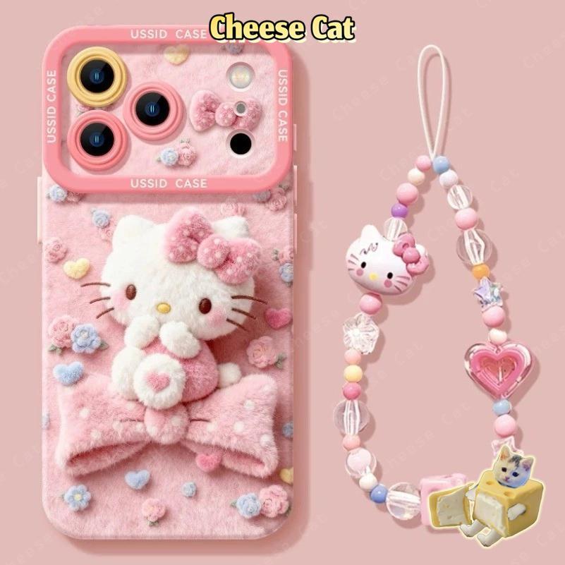 Bộ hai mảnh Loạt phim Kitty Ốp điện thoại cho iPhone 13 14 15 Plus 11 12 16 17 Pro Max XR Xs Max 7Plus 6 8 SE