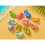 Set Charm Dép Biển Mùa Hè Kawaii Cao Cấp, Bộ Dép Tông & Dép Sục Mini Pastel Siêu Đáng Yêu, Summer Beach Collection