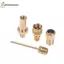 Cheenm 4 Cái / bộ Xe Đạp Bánh Xe Lốp Chuyển Van Adapter Đồng Van Vòi Phun Adapter Đường Bộ & MTB Lốp Bơm Đầu Phun Bộ Kết Nối VN