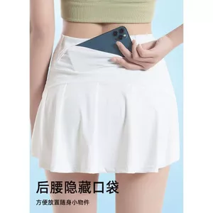 Tập Yoga Váy Ngắn Eo Cao Váy Thể Thao Mùa Hè Quần Chạy Bộ Quần Short Tập Thể Dục Cho Nữ