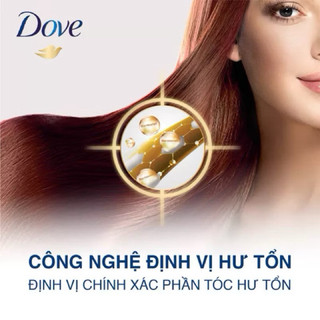 Dầu gội Dove mẫu mới 880g hàng công ty chính hãng