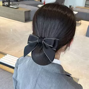 DELMER Hàn Quốc Bun Snood Mũ Vintage Cho Nữ Kẹp Tóc Thanh Lịch Kẹp Tóc Hairgrips Bao Lưới