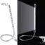 apill Fydun Đèn LED USB sáng Máy tính xách tay & PC 10 Cái Đèn linh hoạt di động Chiếu sáng bàn phím đọc sách lý tưởng - SilverBlackRed Options (Silver)