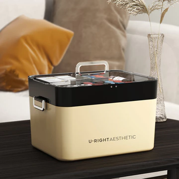 Hộp đựng thuốc gia đình Bao bì gia đình Hộp lưu trữ thuốc Bộ sơ cứu Bộ khẩn cấp y tế Bộ dụng cụ y tế xếp lớp Thuốc nhỏ