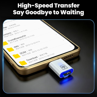 Elough Type-C 2.0 Mini TF Đầu Đọc Thẻ Lưu Trữ Bên Ngoài Thẻ Nhớ Adapter Cho Điện Thoại Di Động USB C2.0 TF Cardreader