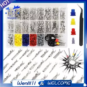 Bộ kết nối uốn 25 loại 660 Cái-Bộ kết nối chốt dây điện ô tô tự động 1-6.3mm