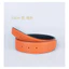 Dây nịt quần không khóa|32516|Thân dây nịt nam không khóa|Rộng 3.8cm|Hai đầu đuôi hình số tám|Da thật hai mặt|Vân vải nhãn|Đã may lỗ khoan|Thân dây nịt da bò giản dị|Phù hợp khóa kim đục lỗ