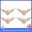 4 8 * 8cm Gỗ Khắc Góc Onlay Đính Cửa Tủ Hoa Hồng Phong Cách Không Sơn