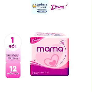 Băng vệ sinh Diana Mama cho mẹ sau sinh 12 miếng