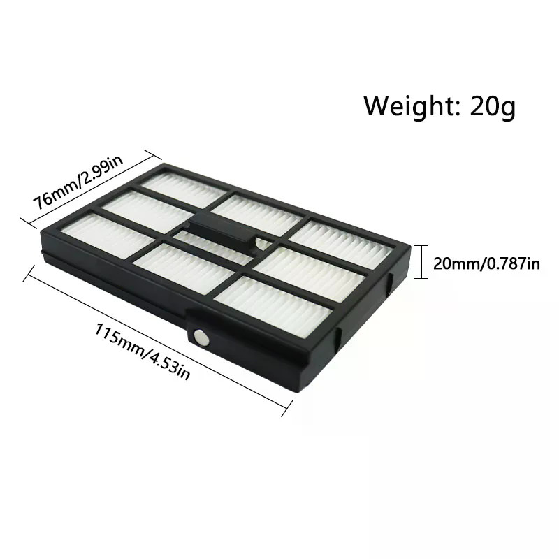Tương Thích Cho Eufy Omni E25 / E28 robot Quét Sàn Máy Hút Bụi Bàn Chải Chính Bộ Lọc Hepa Túi Bụi Con Lăn Cây Lau Nhà Phụ Kiện