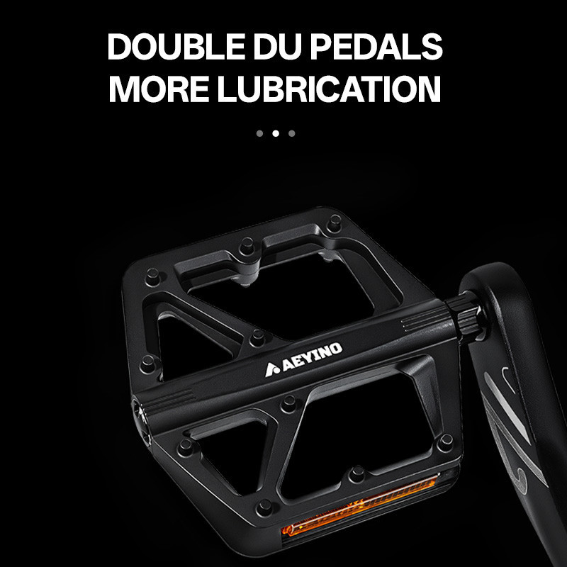 AEYINO Nylon MTB Bàn Đạp Hợp Kim Nhôm Bàn Đạp Xe Đạp Đường Bộ Siêu Nhẹ Kín Vòng Bi Bàn Đạp