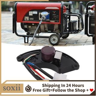 soxii AVR Bộ điều chỉnh điện áp tự động 3 pha 8 dây Bộ chỉnh lưu máy phát điện đa năng cho 5 đến 7,5KW