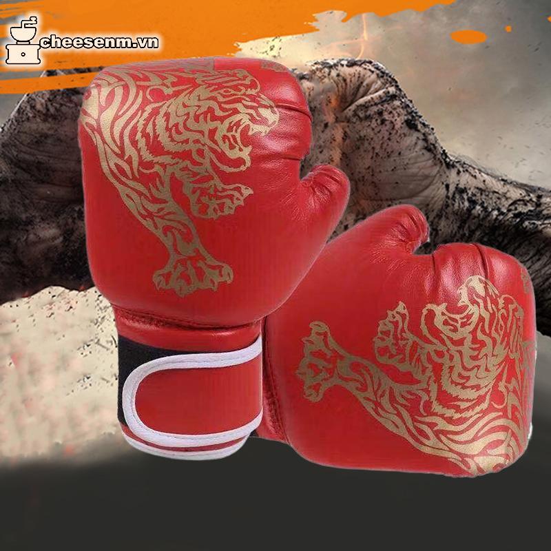 Găng tay đấm bốc trẻ em Cheenm Huấn luyện trẻ em Đấm Kiboxing Phụ kiện có thể thoải mái Sparring VN