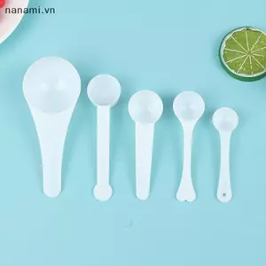10 Cái 1g 3g 5g 10g Muỗng Đo Muỗng Nhựa Muỗng Đo Sữa Bột Thìa [VN]