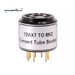 1 Ống Ổ Cắm Adapter ECC83 12AX7 Đến 6N2 6N1 6N6 Bộ Chuyển Đổi Vintage Âm Thanh DIY
