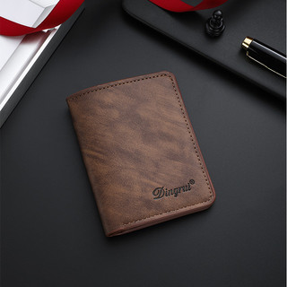 Ví nam Slim Bifold Da PU Hàng ngày Thẻ tín dụng ID Lưu trữ Ví kích thước bỏ túi di động