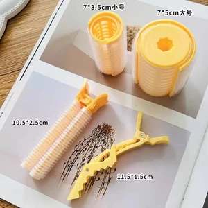 Viền Viền Uốn Tám Xương Rồng Không Khí Uốn Tóc Lông Tơ Kẹp Rỗng Uốn Con Lăn Lông Tơ Tươi Uốn Con Lăn Pháp N7KS