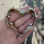 JULYHOT Carabiner Hình Trái Tim Phong Cách Retro Gothic Móc Khóa Kim Loại Dễ Dàng Kẹp Carabiner Cho Chìa Khóa Túi Bapas Treo Carabiner Clip Massivedeals