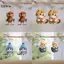 LUImo Thời Trang Acrylic 2D Bông Tai Phẳng Phong Cách Hoạt Hình Động Vật Thiết Kế Mặt Dây Chuyền Bông Tai Cá Tính Phụ Kiện Cho Nữ SBS