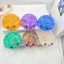 Bộ hấp Đồ chơi Squishy Crystal Bun, Bóng căng thẳng TPR phục hồi chậm cho trẻ em và người lớn