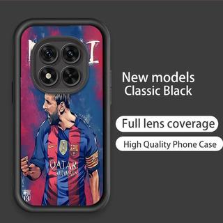 Ốp Lưng Cho Redmi Note 14 Pro 5G Hoạt Hình Silicon Mềm TPU World Cup Bóng Đá Mắt Thiên Thần Vỏ Điện Thoại Chống Sốc