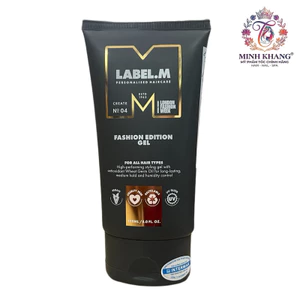 Gel tạo hình, giữ nếp và tăng độ bóng cho tóc label.m Fashion Edition Gel 150ml ( New 2024 ) [ MK ]