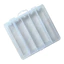 Hộp đựng dụng cụ câu cá Acrylic 5 ngăn cho mồi tôm bằng gỗ Spinners Minnows