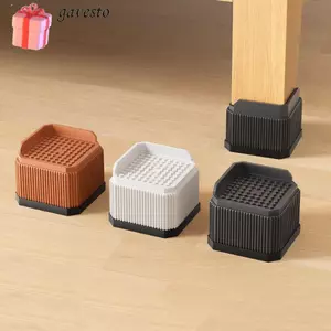 Tấm lót chân nội thất GAVESTO, Tấm nâng giường hạng nặng có thể điều chỉnh, Giặt vuông chống trượt chuyên nghiệp|Bàn Hỗ Trợ Ghế Sofa Chân