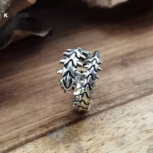 KUZHEN Retro Nhẫn Có Thể Điều Chỉnh Mở Unisex Punk Gothic Centipede Nhẫn Trang Sức Quà Tặng Chống Đỡ Phụ Kiện HOT