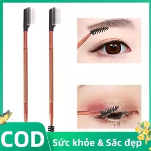 Trong Kho Thép Không Gỉ Eyelashb Tách Lông Mày Lash Bàn Chải Trang Điểm Chuyên Nghiệp Công Cụ Cá Tuyết