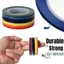 Băng đánh dấu GILL, Băng mã hóa rộng 3 / 5 / 8 / 10mm nhiều màu, Băng mã hóa keo 66 mét