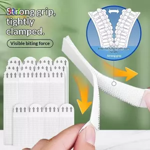 HL 12 / 24 Bộ Hai Mặt Hình Treo Dải Dính Móc Vòng Băng Để Gắn Khung Ảnh Cố Định DIY Trang Trí Tường Stiers LMWU