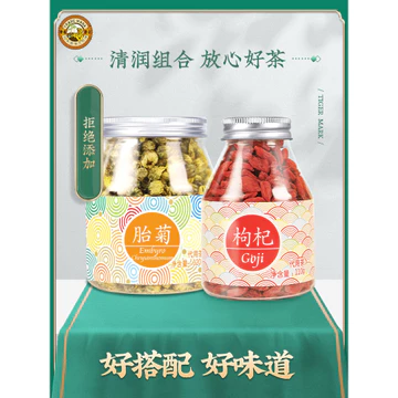 T Hổ Nhãn Lốp Hoa Cúc Wolfberry Trà Thảo Dược Ngâm Nước Văn Phòng Kết Hợp Trà Thơm Lốp Hoa Cúc Wolfberry Ma