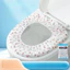 Vỏ bọc bồn cầu dùng một lần có in hình, chống thấm nước, di động để sử dụng du lịch và khách sạn, đệm bồn cầu chống bụi bẩn