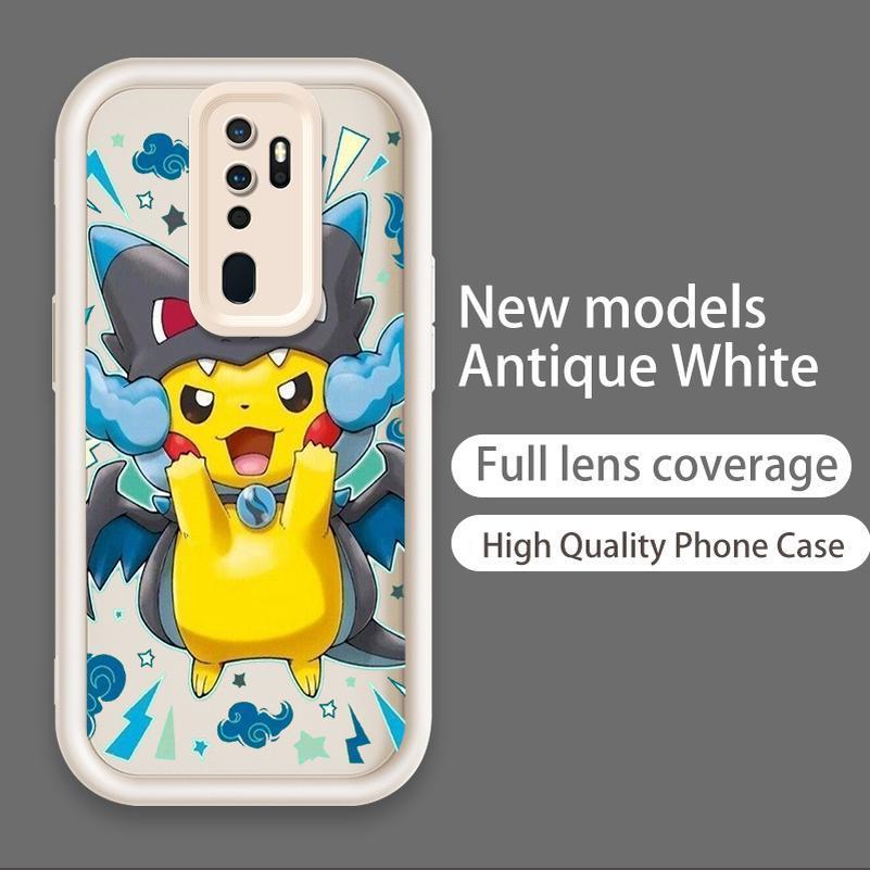 Ốp Lưng Cho OPPO A9 2020 A5 2020 A11 Hoạt Hình Silicon Mềm TPU Pikachu Bulbasaur Pokémon Angel Eye Vỏ Điện Thoại Chống Sốc