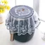 YHMBY1314 Nồi chiên không khí Vỏ chống bụi Nồi cơm điện Vải ren thêu đa năng