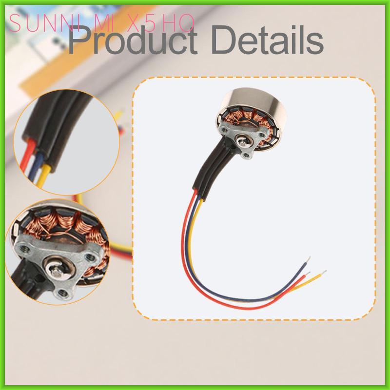 Động cơ không chổi than siêu nhỏ 1503 để thay thế máy bay không người lái với các bộ phận sửa chữa trục đầu ra